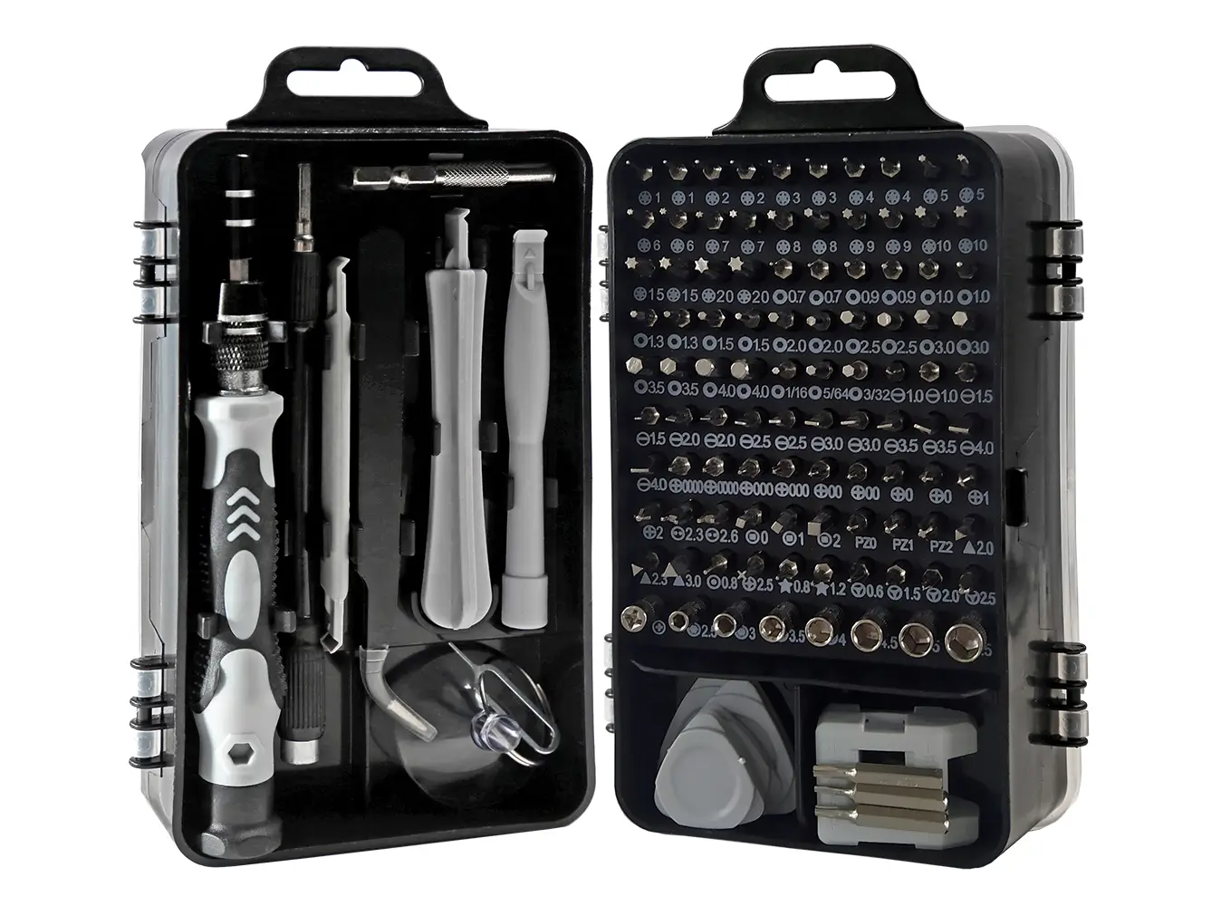 Trusa reparatii smartphone Spacer SPRT-PHONE-122 122piese /capete surubelnita /surubelnita /penseta /clipsuri deschidere telefon – IoElectronice.ro [2]