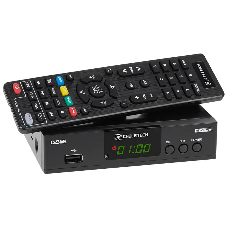 Tuner DVB-T2 / DVB-T H.265 HEVC LAN CABLETECH URZ0338A – IoElectronice.ro [2]