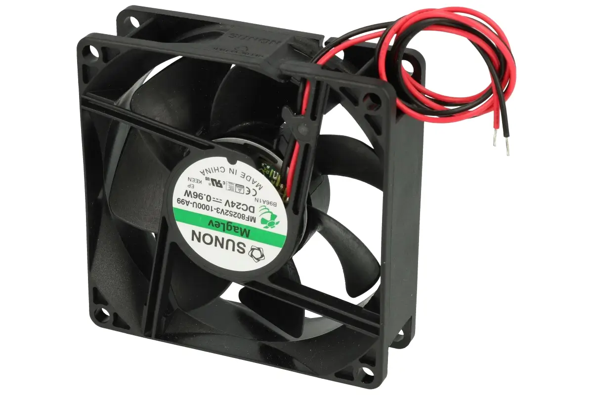 Ventilatoare PC - Ventilator DC axial 24V 0.96W 80x80x25mm 28dBA Vapo Sunon MF80252V3-A99-A - IoElectronice.ro