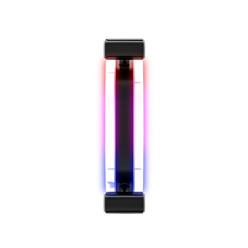 Ventilator Zalman ZM-LF120 120mm 800-1300RPM EBR Bearing 43CFM 2x inel LED RGB 4-pin PWM negru [3]