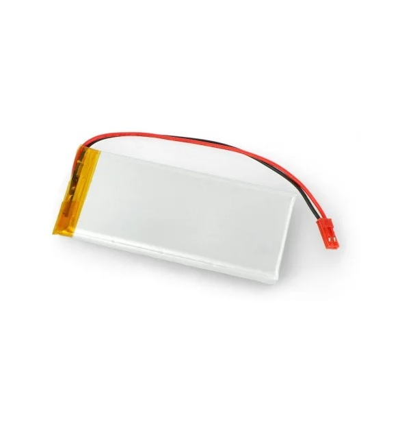 Acumulator Lithium Polymer 15642 2600mAh 1S 3.7V JST-BEC conector 90x42x6mm AKYGA Battery – IoElectronice.ro [1]