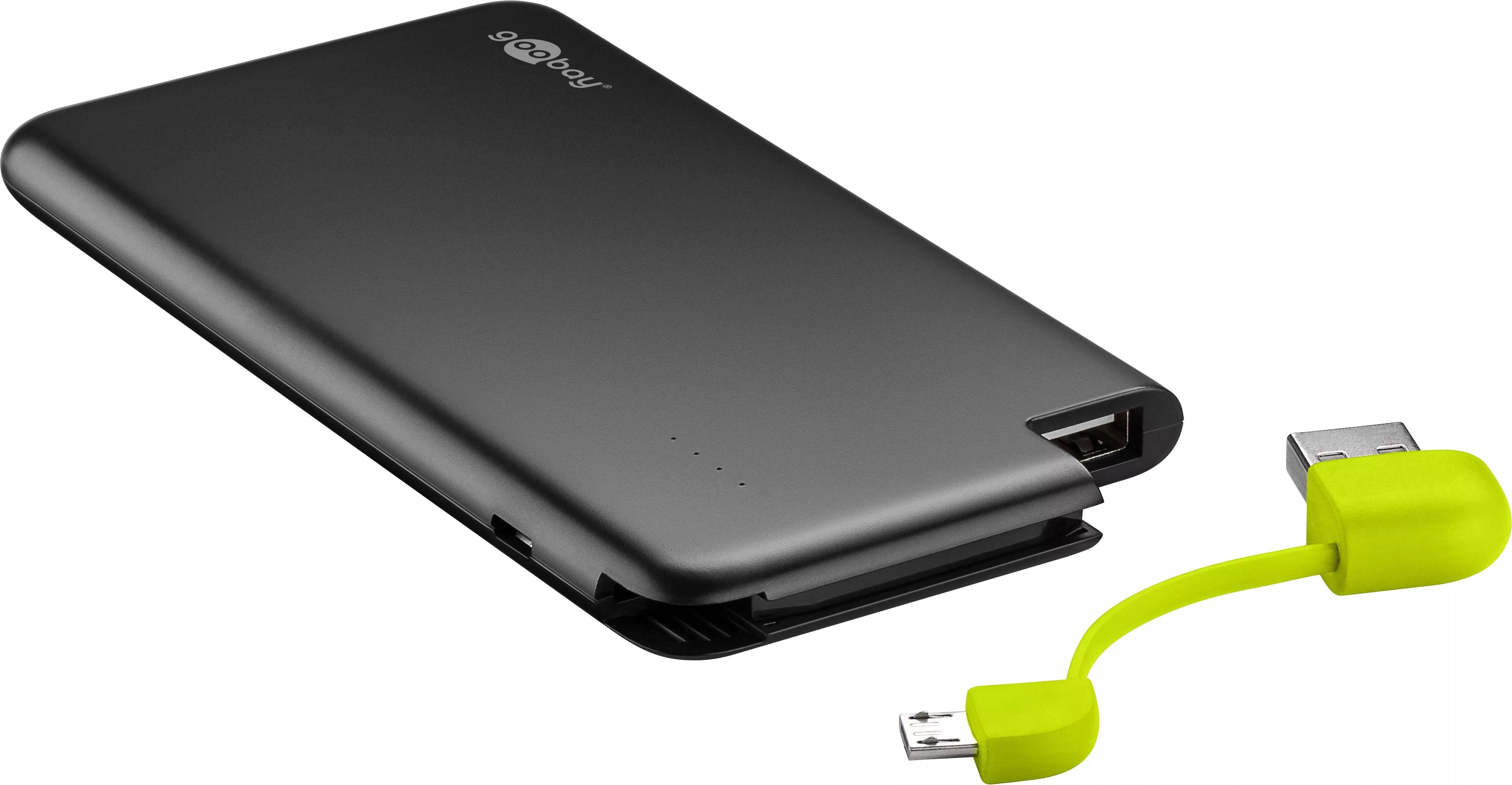 Powerbank Li-Polimer 4000mAh cu Cablu Micro USB – Baterie Externă Portabilă, Compactă și Ușor de Folosit [4]