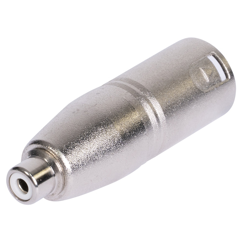 Adaptor audio XLR tata - RCA mama metal BST 18-5580 [2]