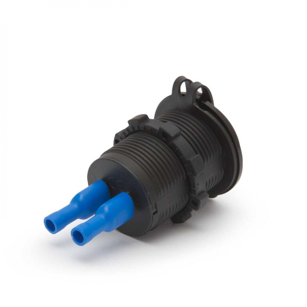 Adaptor auto USB cu lumină albastră 3.1A, instalare simplă în bricheta 12-24V, compatibil și sigur [5]