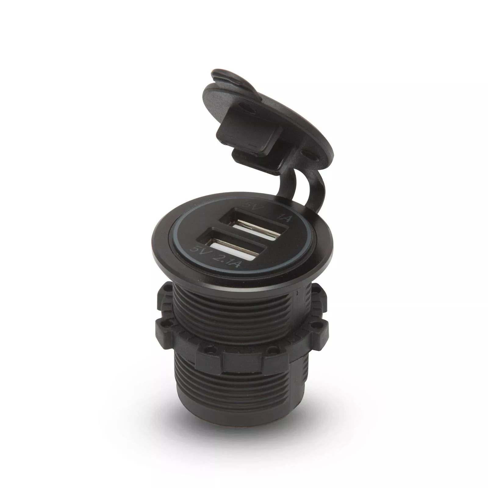 Adaptor auto USB 3.1A 12–24V M'N'C' cu lumina verde [2]