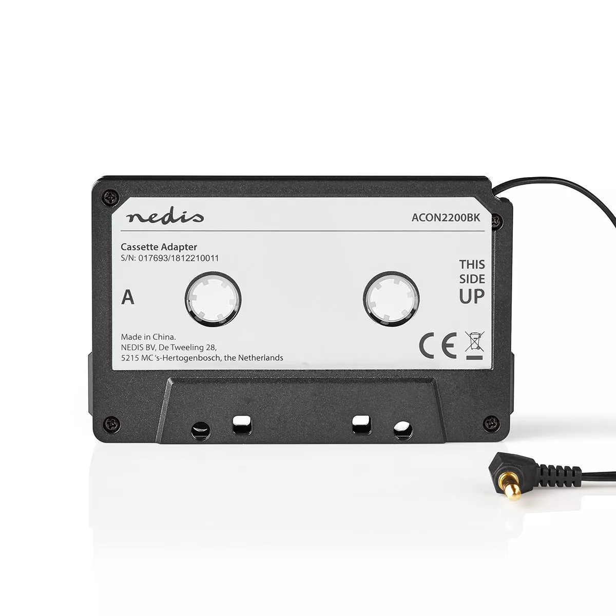 Adaptor Casetă Auto Jack 3.5 mm Nedis - Conexiune Ușoară pentru Muzică de Calitate [6]
