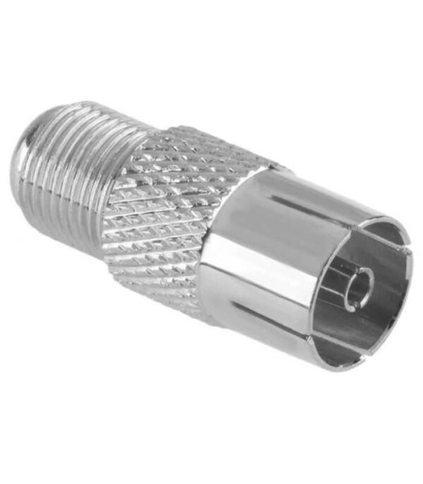 Adaptor Coaxial Metal Mama la F Mama, IEC 9.5 mm, Conector Coaxial de Înaltă Calitate [2]