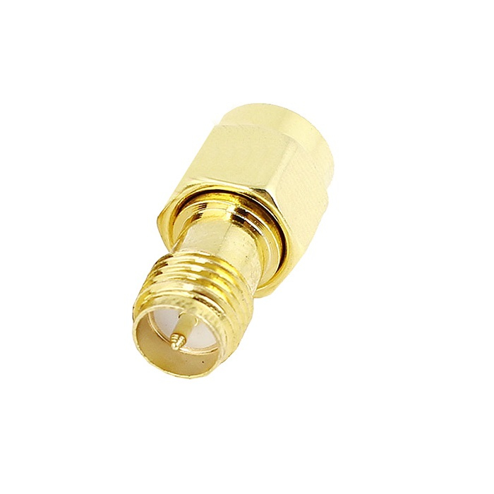 Adaptor convertor antena wifi RF coaxial SMA tata la SMA mama 50ohm de inalta calitate cupru placat cu aur - IoElectronice.ro [2]