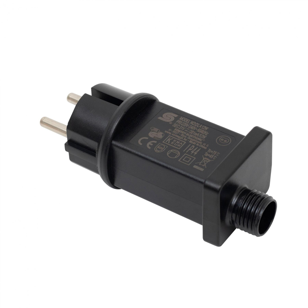 Adaptor de rețea pentru ghirlande 31V DC 12W IP44 HOME – IoElectronice.ro [1]