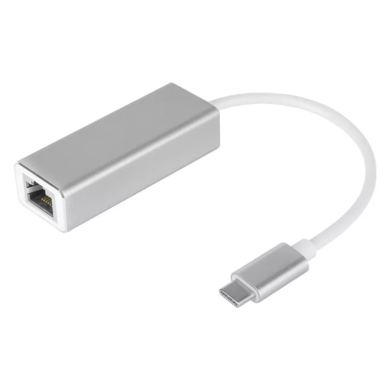 Adaptor rețea USB TYPE C - RJ45 GIGABIT KRUGER&MATZ – IoElectronice.ro [1]