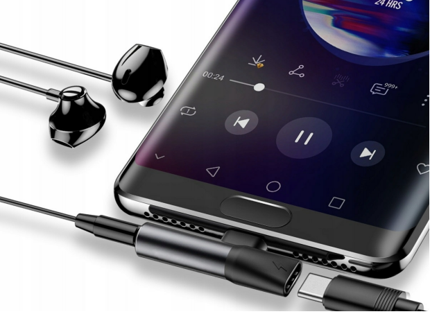 Adaptor USB 3.0 Jack 3.5 mm mama + USB type C mama alimentare la USB type C mufa AKYGA AK-AD-62 – IoElectronice.ro [3]