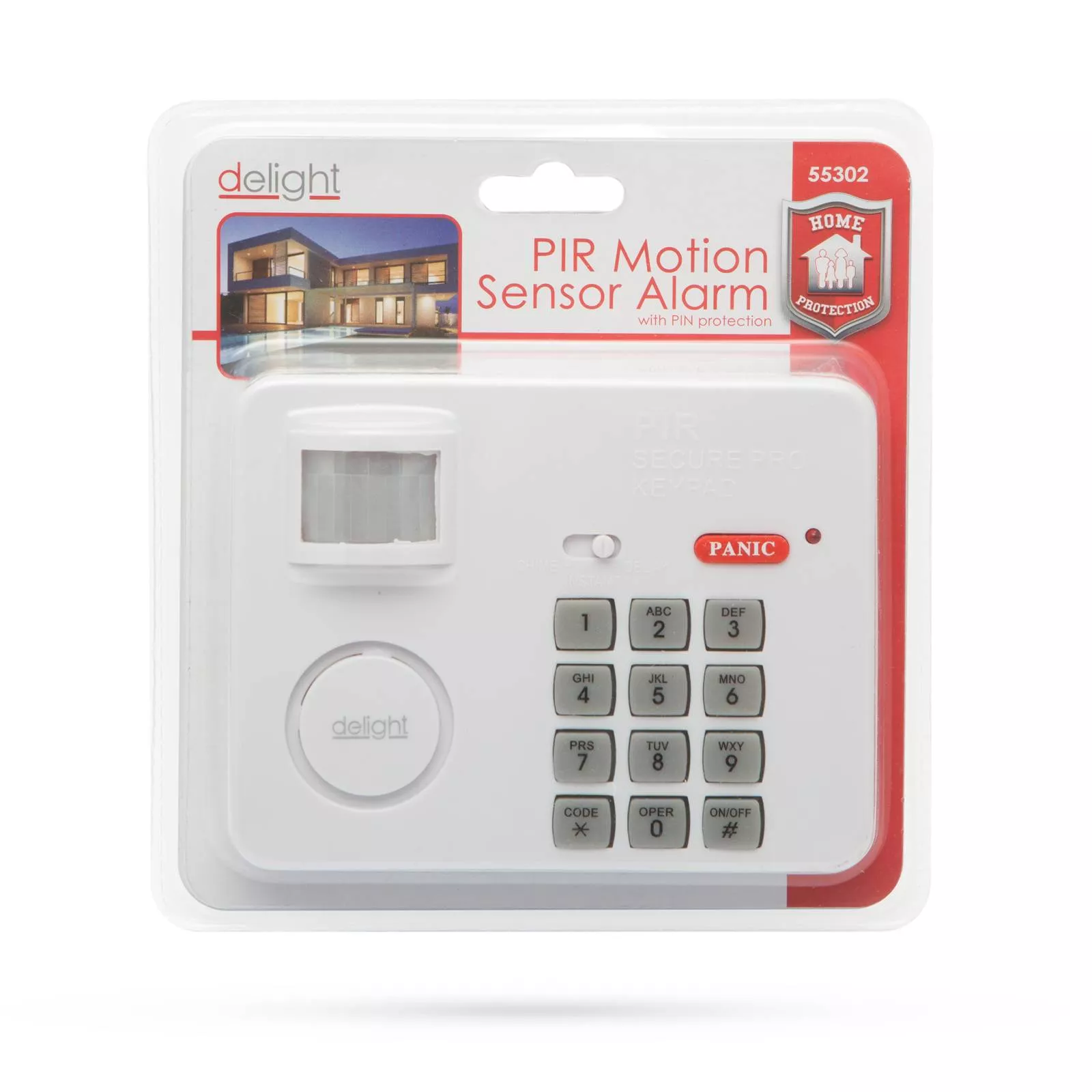 Alarma cu senzor de mișcare cu cod PIN Delight [3]