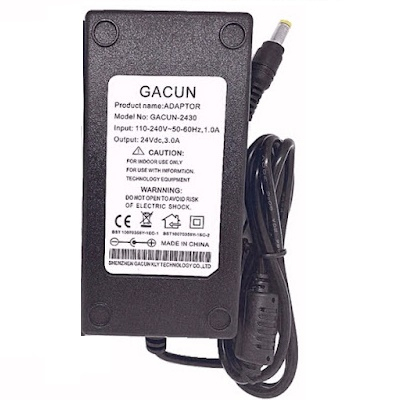 Alimentator 110-240V - 24V 3A 5.5x2.5mm fără cablu de alimentare inclus – IoElectronice.ro [1]