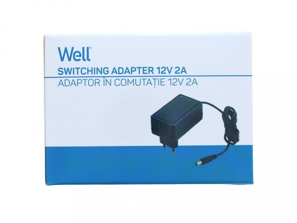 Alimentator AC/DC 12V 2A cu conector 5.5x2.1mm – Putere maximă 2000mA, ideal pentru diverse aplicații [2]