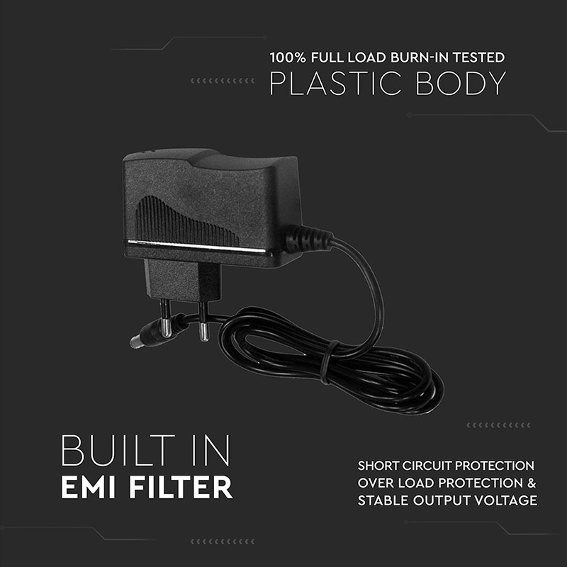 Alimentator bandă LED plastic 18W 12V DC 1.5A IP44 V-TAC – IoElectronice.ro [3]