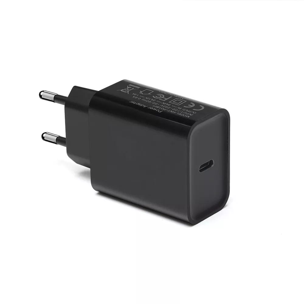 Alimentator incarcator 230V AC - QC 3.0 USB TYPE C 3.1 alb 5V-3A 9V-2A 12V-1.5A negru – IoElectronice.ro [1]