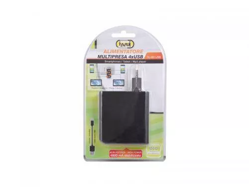 Alimentator USB 230V TA 480 cu 4 ieșiri, 4.8A, portabil și sigur pentru smartphone-uri și dispozitive digitale [3]