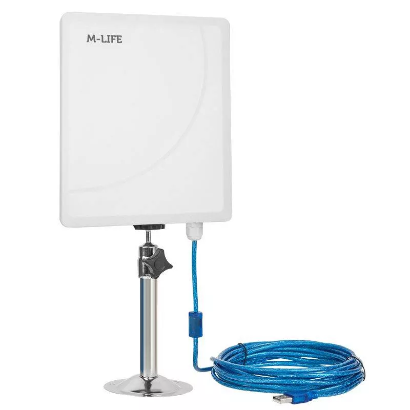 Antena activă WIFI 5GHz USB M-LIFE – Putere, Performanță și Compatibilitate pentru Semnal Rapid [1]