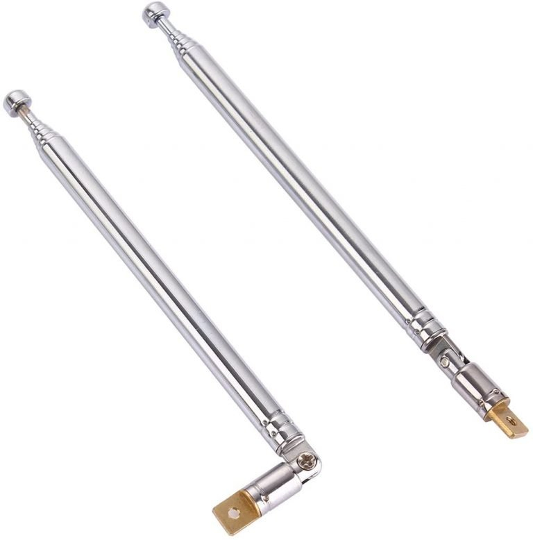 Antena telescopică 4 segmente cu balama 90°, extensie 21cm/63cm – Ideal pentru recepție clară și flexibilă [2]