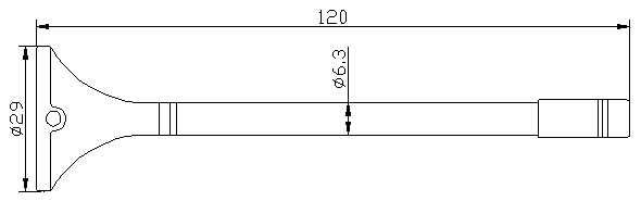 Antena WiFi 2dBi Verticală cu Montare Magnetică, Conector SMA, 50Ω, 2400-2483.5MHz, Cablu 3m, SR PASSIVES [4]