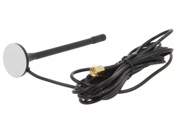 Antena WiFi 2dBi Verticală cu Montare Magnetică, Conector SMA, 50Ω, 2400-2483.5MHz, Cablu 3m, SR PASSIVES [3]