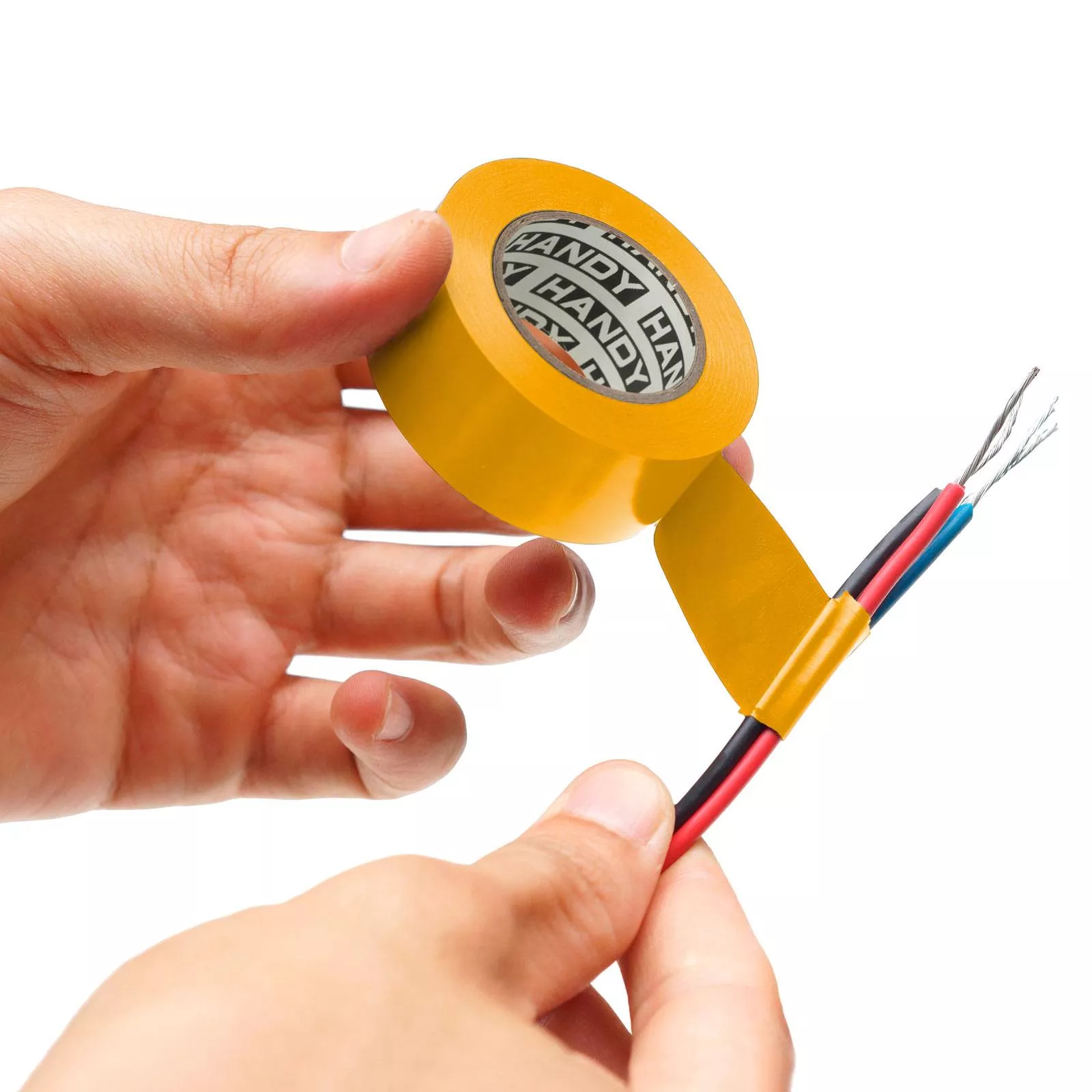 Banda izolatoare 19mm x 20m Galben Handy – IoElectronice.ro [2]