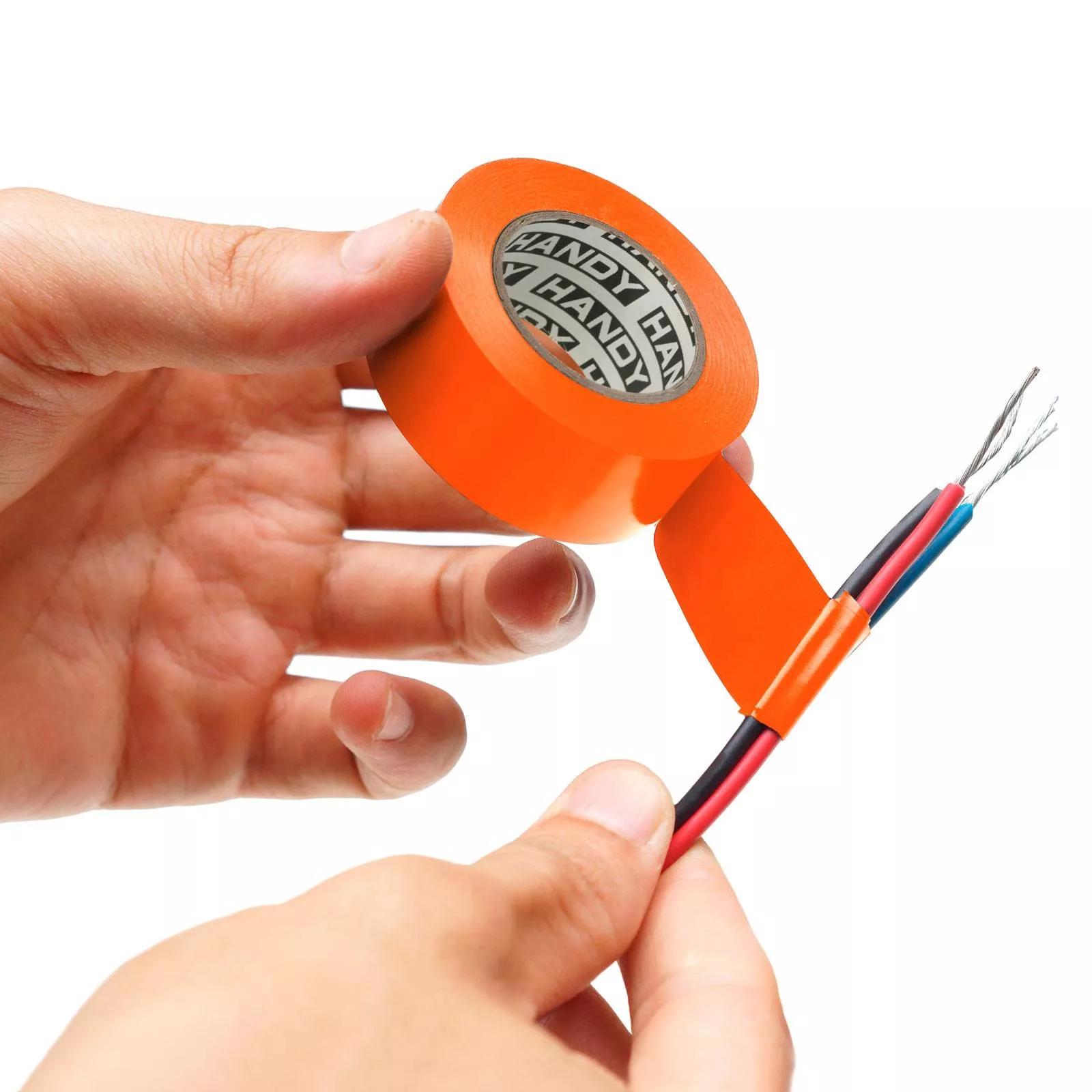 Banda izolatoare 19mm x 20m Portocaliu Handy - IoElectronice.ro [2]