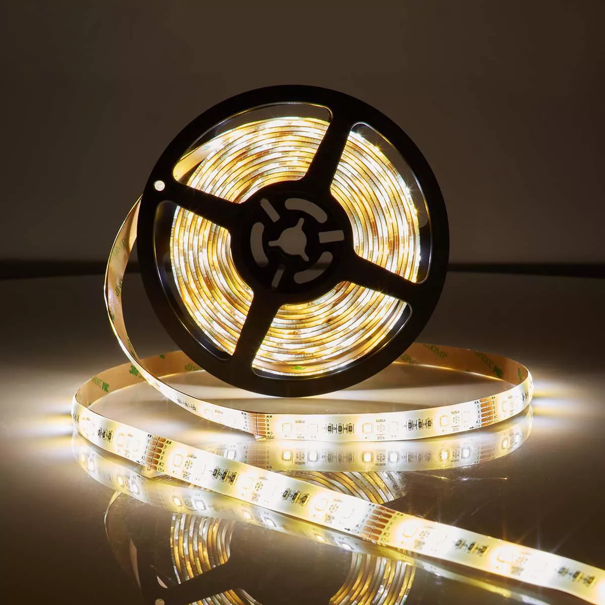 Banda LED RGB Wi-Fi Nedis 5m - Iluminare Inteligentă, Control Vocal, IP65, Compatibil Android & iOS [5]