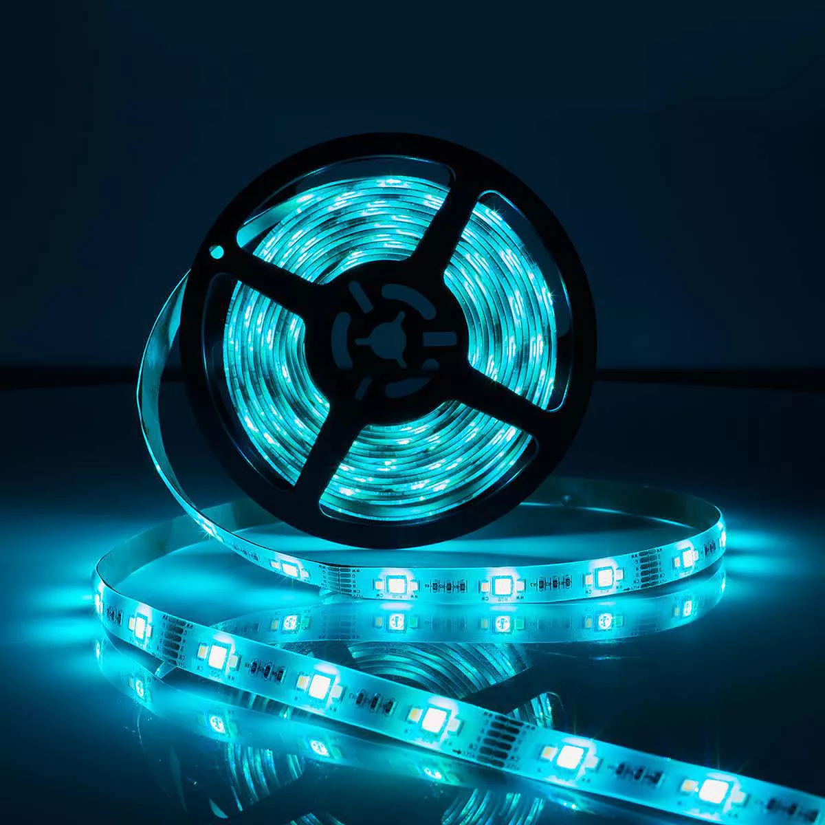 Banda LED RGB Wi-Fi Nedis 5m - Iluminare Inteligentă, Control Vocal, IP65, Compatibil Android & iOS [7]
