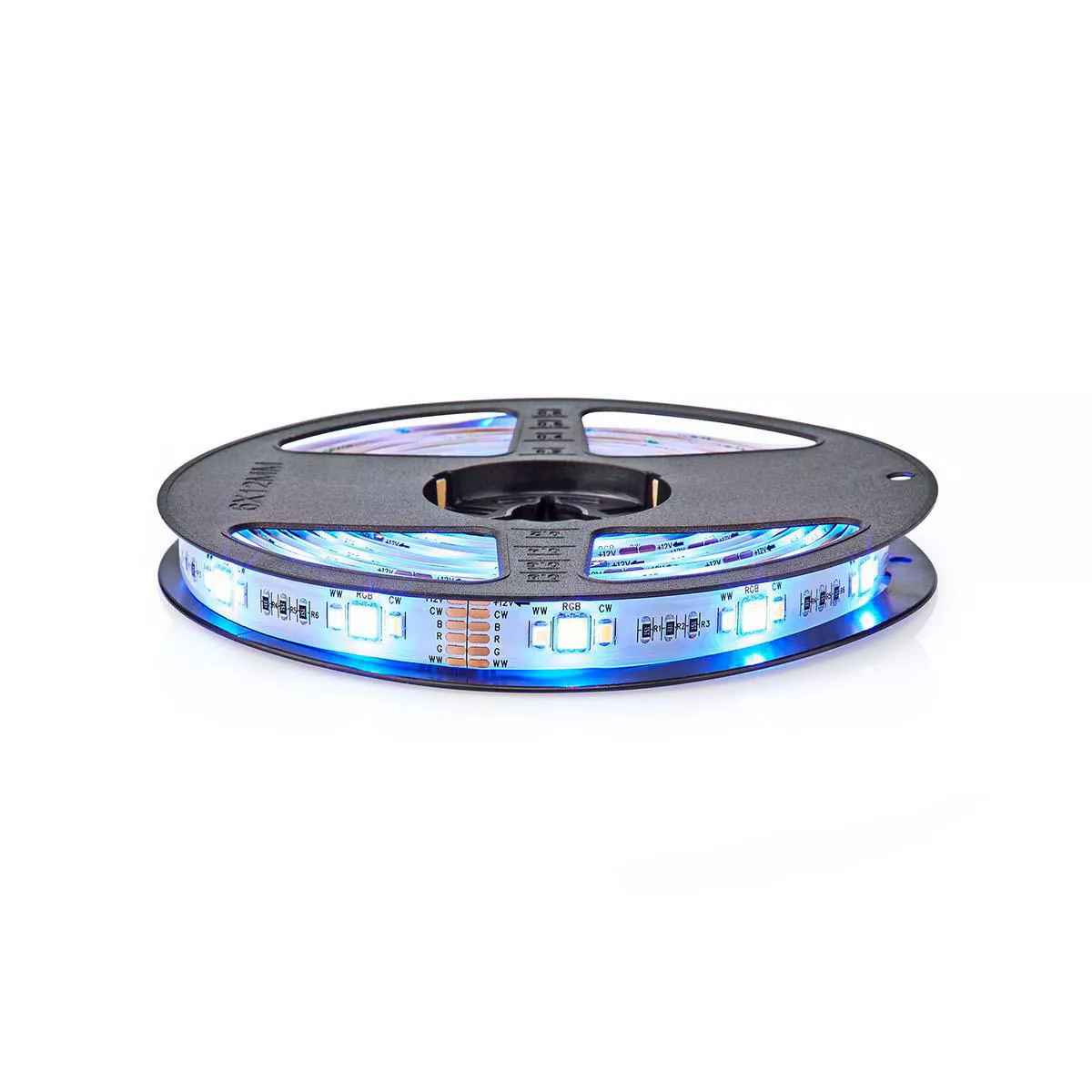 Banda LED RGB Wi-Fi Nedis 5m - Iluminare Inteligentă, Control Vocal, IP65, Compatibil Android & iOS [3]