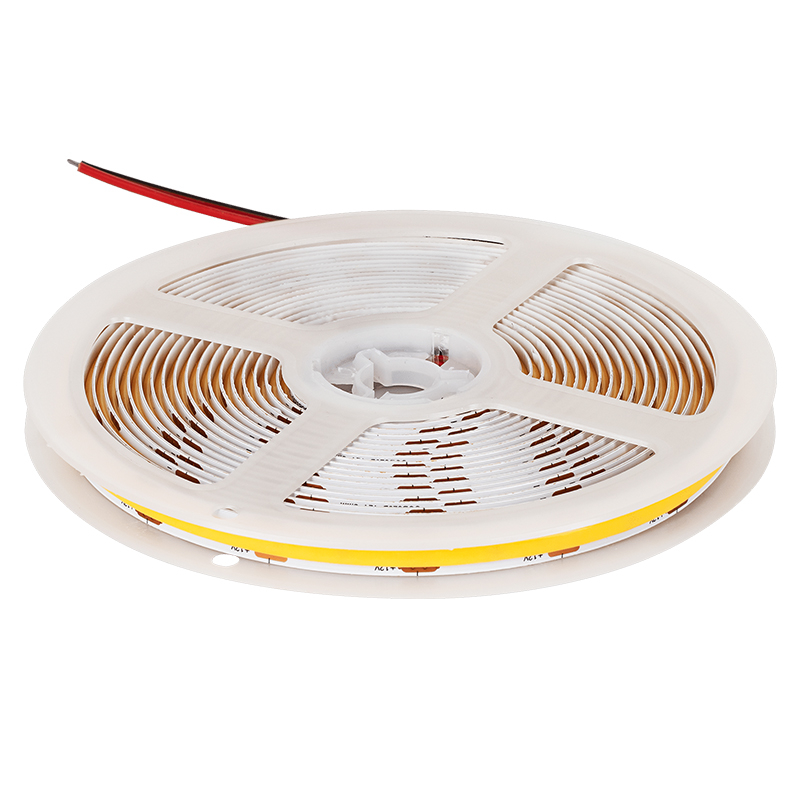 Banda LED COB 3000K Alb Cald 12V, 11W/m, IP65, 5m, Flux 1040lm/m, Temperaturi -20°C +40°C [2]