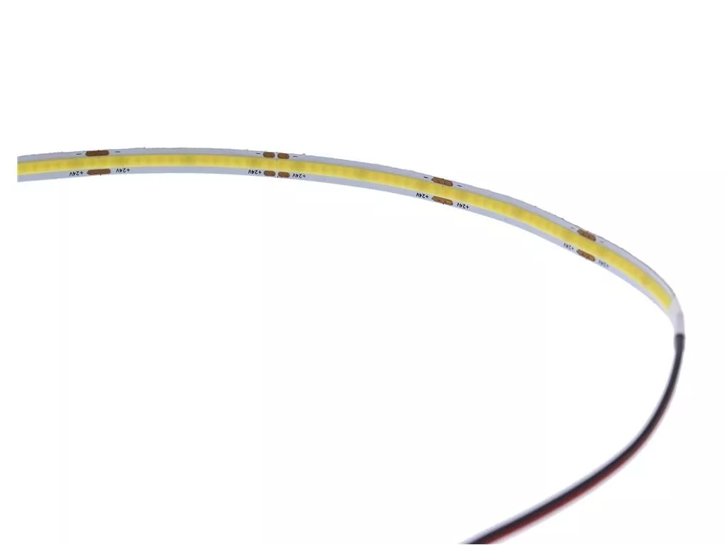 Banda LED COB lumină naturală 4000K 24V 302LED/m 10W/m IP20 5m Well – IoElectronice.ro [2]