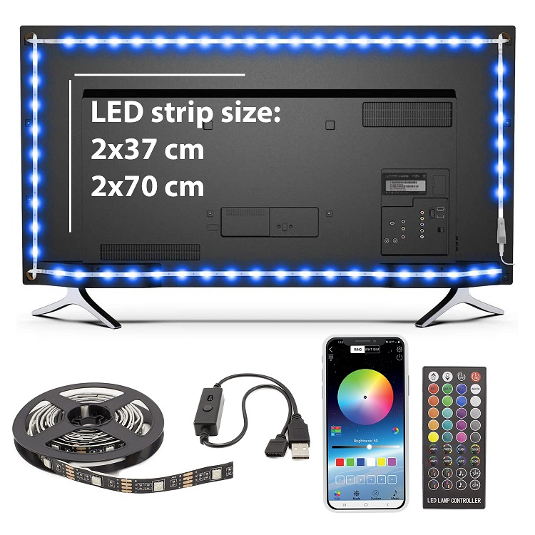 Banda LED SMART pentru iluminare fundal TV 32"-42" SunShine – IoElectronice.ro [5]
