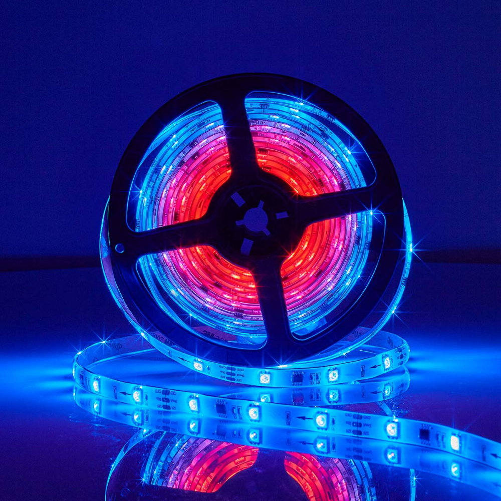 Banda LED Smart Wi-Fi RGB 700lm 5m IP65 Nedis – Iluminare Inteligentă, Multicolor, Control Vocal și Automatizări [7]