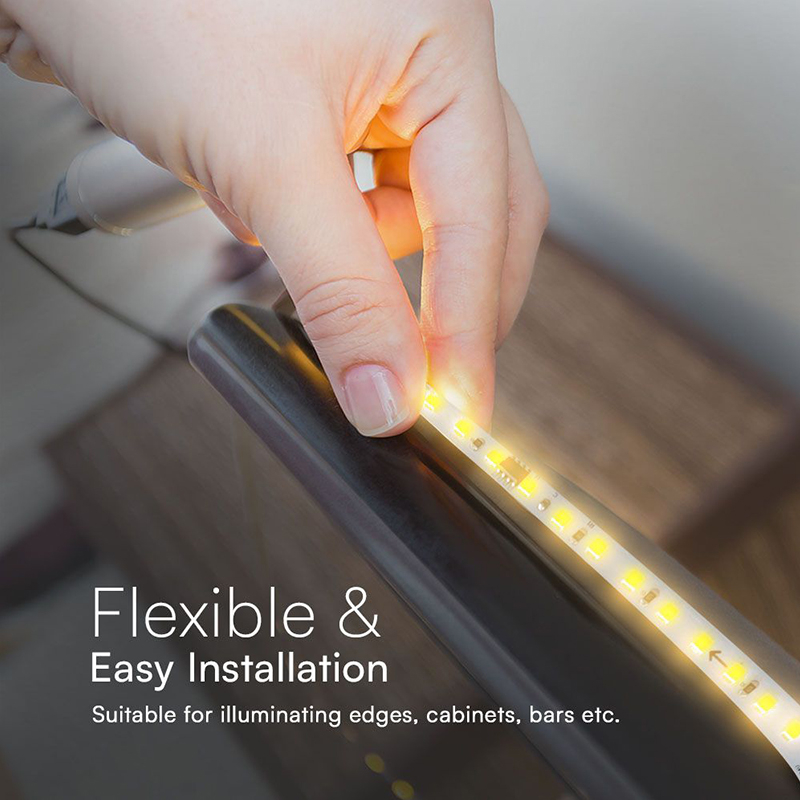 Banda LED SMD2835 10W/m 24V IP20 Alb Rece 6500K, 10m, Eficiență Ridicată, Iluminare Uniformă, V-tac SKU-23609 [5]