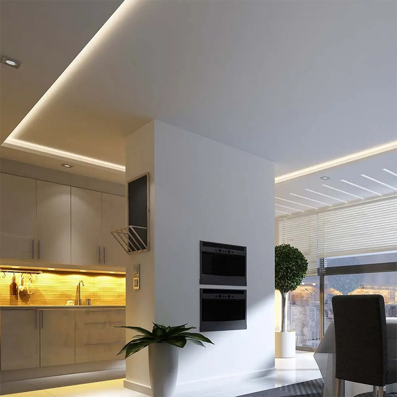 Banda LED RGB SMD5050 60LED/m Alb Rece 6500K, 12V, IP20, 5m – Iluminare versatilă și eficientă pentru interior [11]