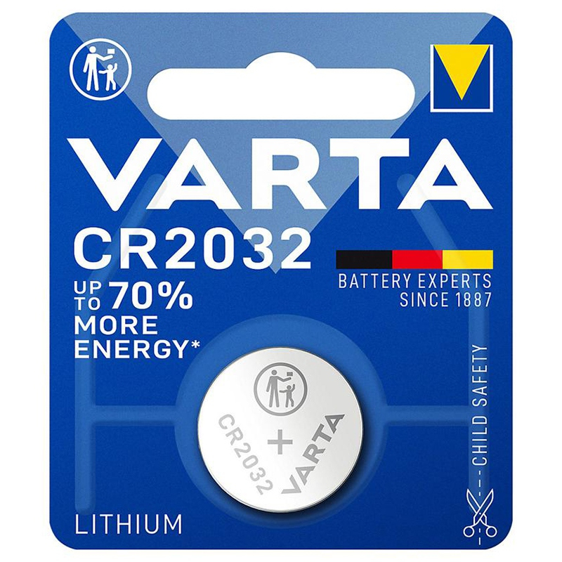 Baterie CR2032 Varta 3V Lithium – Durabilă, Compactă și Perfectă pentru Dispozitivele Tale! [1]