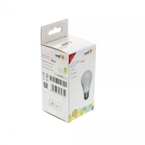 Bec A60 E27 LED 12W 230V lumina calda Basic Well – IoElectronice.ro [2]