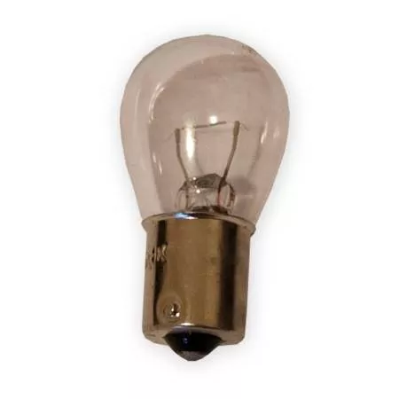 Bec auto BA15S 12V 21W Rebel ZAR0167, incandescent, soclu S25, lumină alb caldă, 21W, tip auto [2]