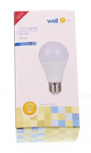 Bec LED A60 E27 12W, Lumina Caldă, Economie de Energie, Iluminat Instant și Culori Vii [2]