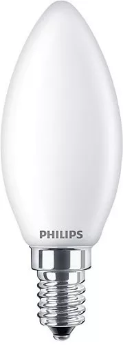 Bec LED filament 4.3W E14 B35 470lm 2700K lumina calda [2]