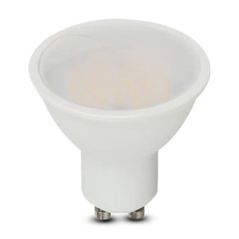 Bec LED GU10 4.5W 4000K alb neutru, cip SAMSUNG, V-TAC, durată 20.000h, flux 400lm, IP20 [2]