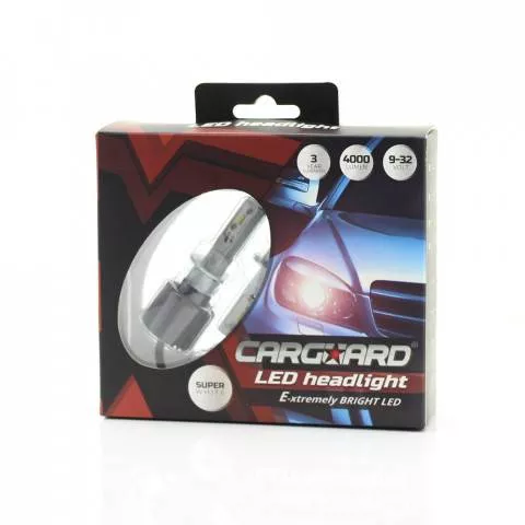 Becuri Far auto LED H3 set 2buc 12-24V 4000lm Lumina Alba CARGUARD – IoElectronice.ro [8]