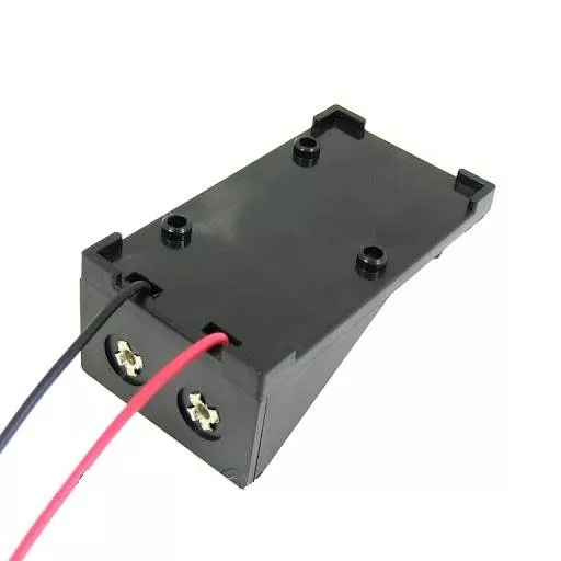 BH-9V A Suport baterie 9V 6F22 6LR61 x1buc cu terminal cablu 150mm COMF – IoElectronice.ro [2]