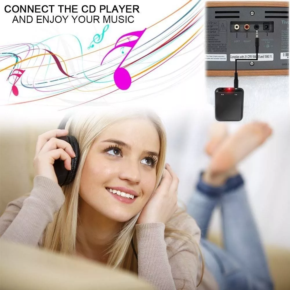 Adaptor Bluetooth V4.1 JACK 3.5mm RRTR01 BT, OEM, garanție 24 luni persoane fizice, compatibilitate universală. [5]