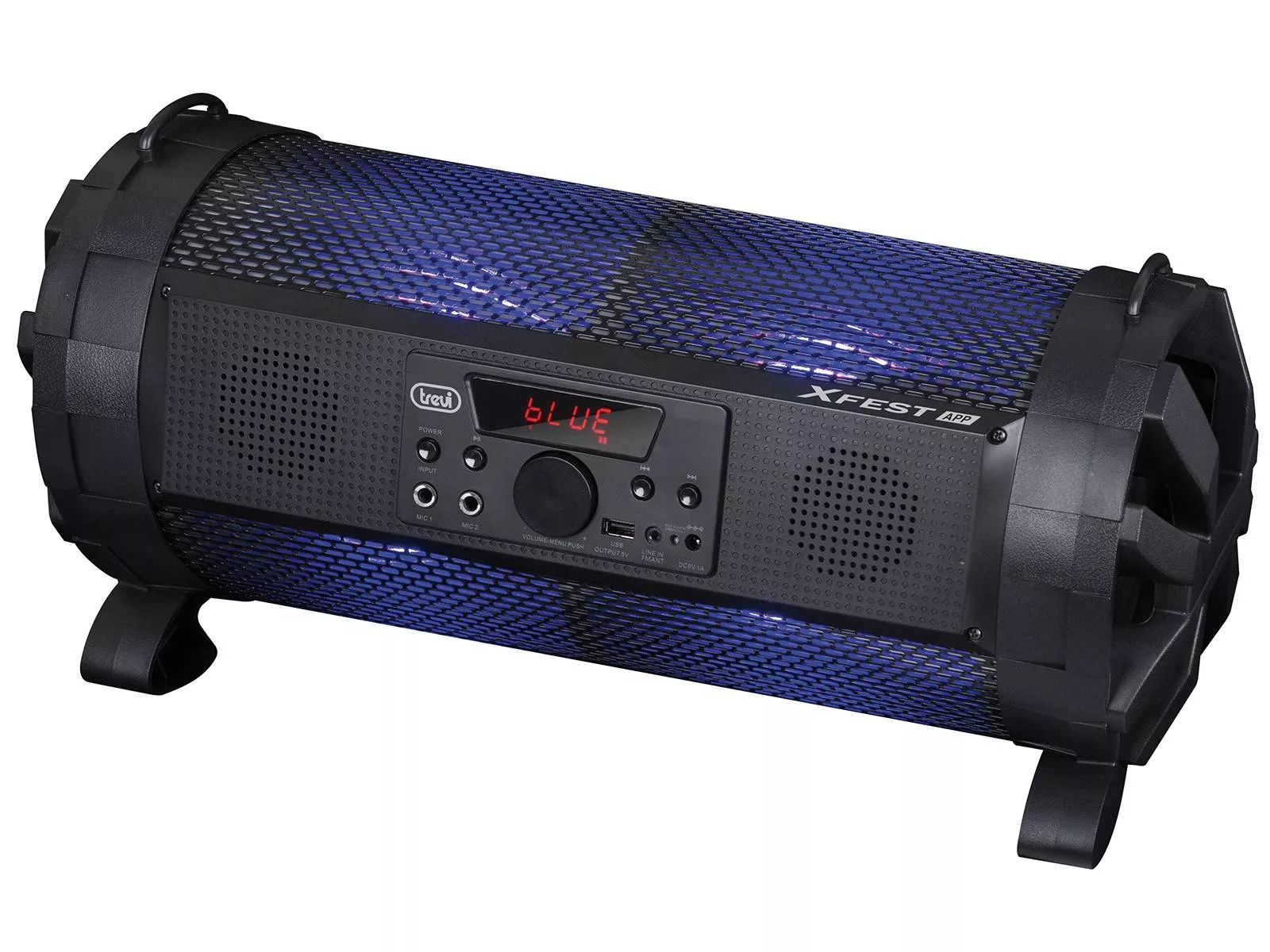 Boxa Portabilă Bluetooth 40W cu Funcție Karaoke, Microfon și Aplicație Smartphone - Trevi XF 550 [2]