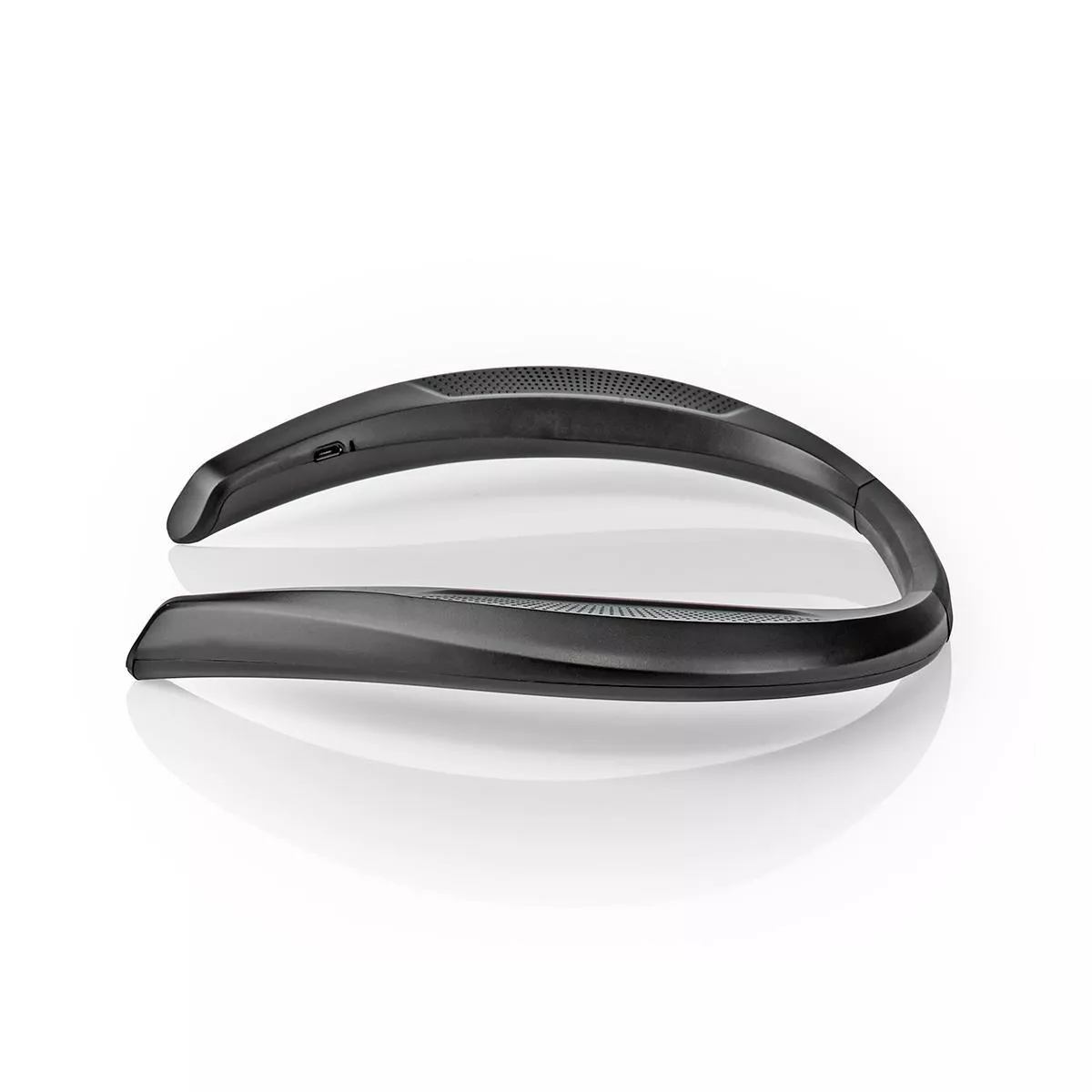 Boxa portabilă pe gât Nedis Bluetooth 2x4.5W redare 6 ore negru – IoElectronice.ro [2]