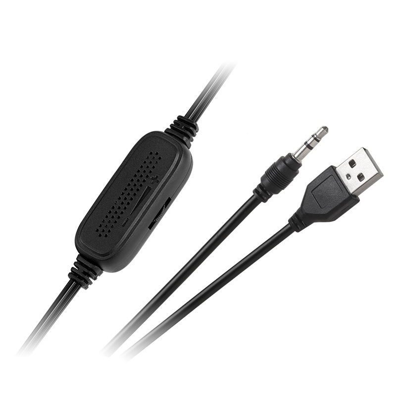 Boxe PC 2.0 2x3W alimentare USB 5V control volum CS-15 REBEL – IoElectronice.ro [4]