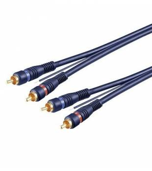 Cablu RCA 2x2x5m OFC cu remote pentru auto – Calitate audio superioară, dublu ecranat, compatibil auto și home [1]
