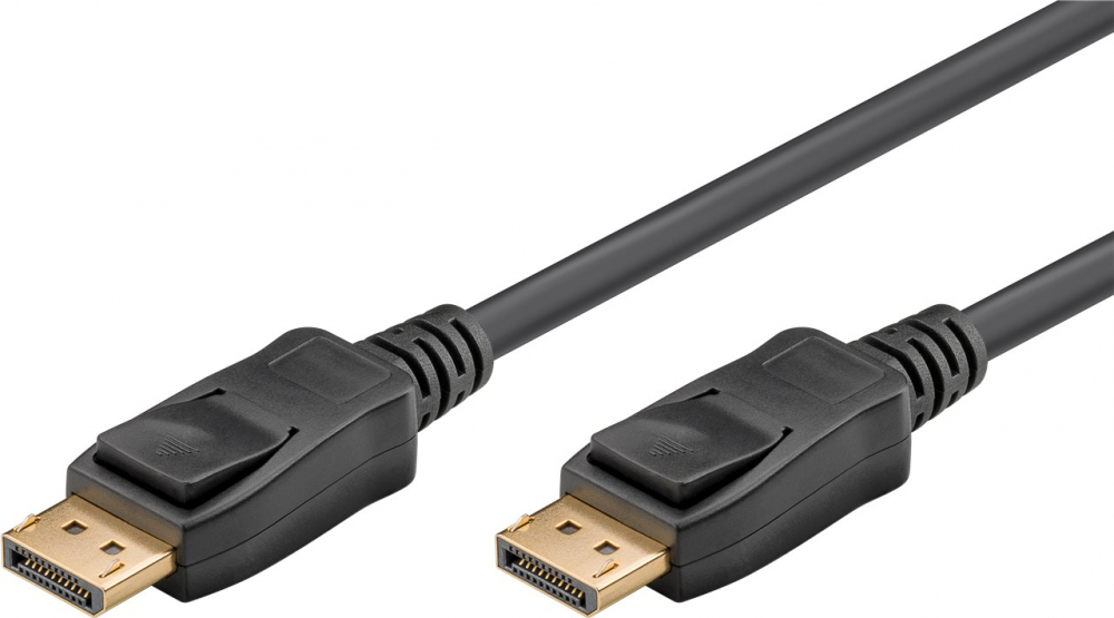 Cablul DisplayPort 8K 60Hz 3m Goobay V2.0, 40Gbit/s, Conexiune sigură, Calitate Ultra HD și Sunet Clar [1]